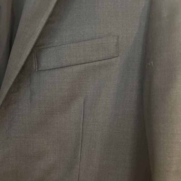 Jos. A. Bank Travelers Collection Tailored Fit Wool Blue Gray Blazer Jacket 38S - Picture 2 of 15